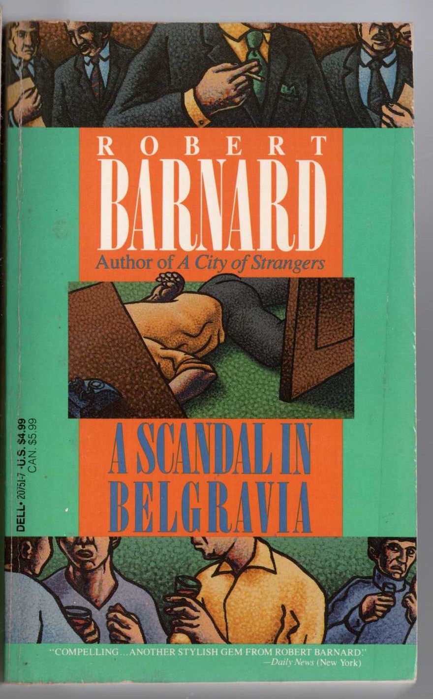 Robert Barnard  A SCANDAL IN BELGRAVIA front book cover image