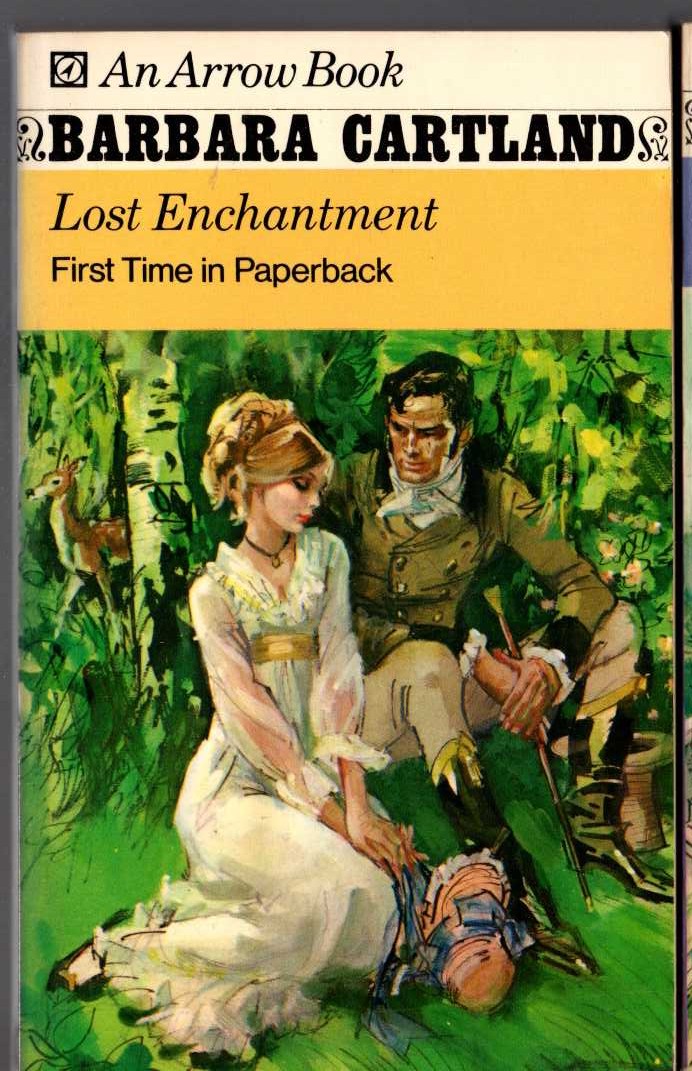 Barbara Cartland  LOST ENCHANTMENT front book cover image