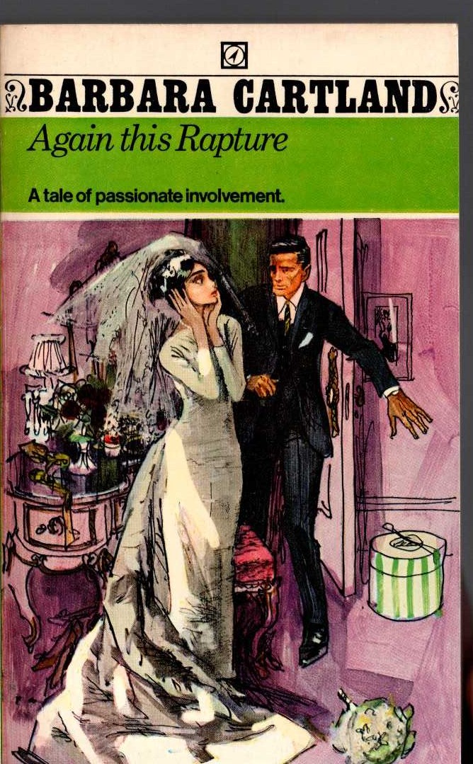 Barbara Cartland  AGAIN THIS RAPTURE front book cover image