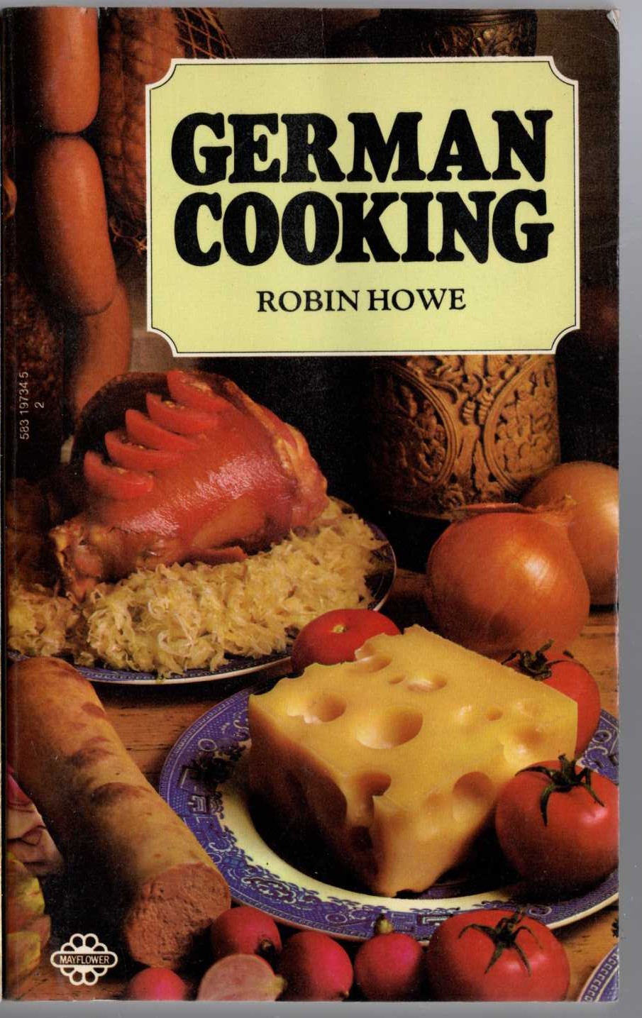 GERMAN COOKING by Robin Howe front book cover image