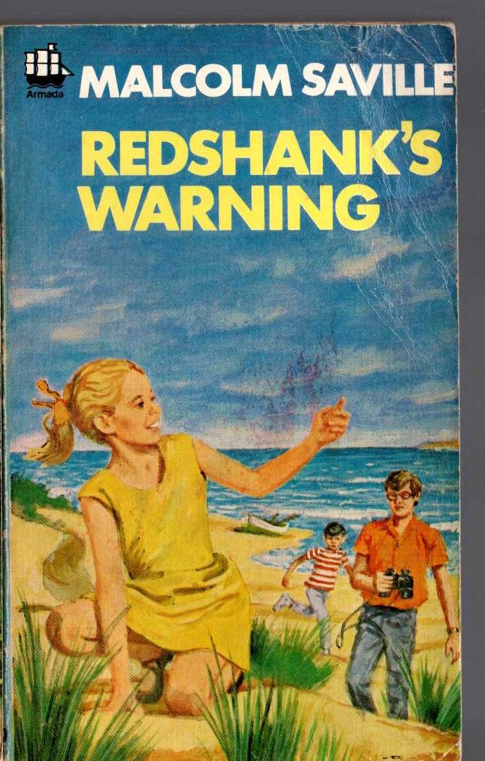 Malcolm Saville  REDSHANK'S WARNING front book cover image