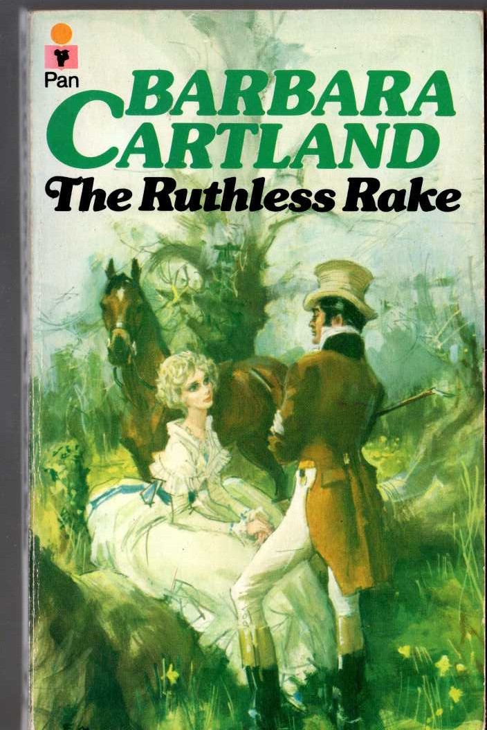 Barbara Cartland  THE RUTHLESS RAKE front book cover image