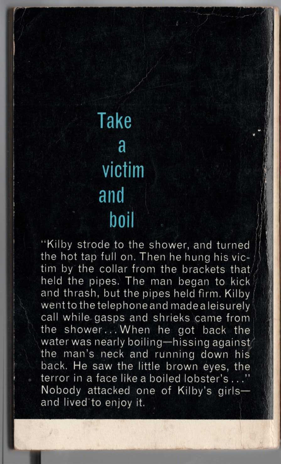 Robert Caine Frazer  MARK KILBY - THE SECRET SYNDICATE magnified rear book cover image