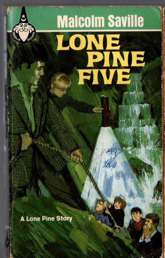 Malcolm Saville  LONE PINE FIVE front book cover image
