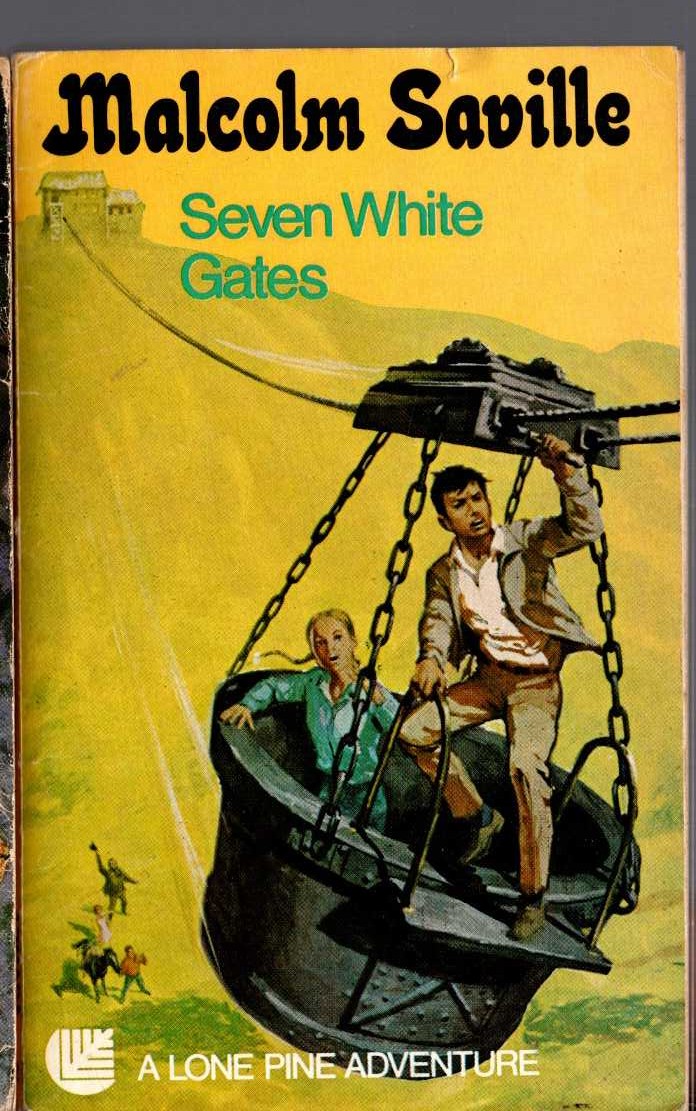 Malcolm Saville  SEVEN WHITE GATES front book cover image