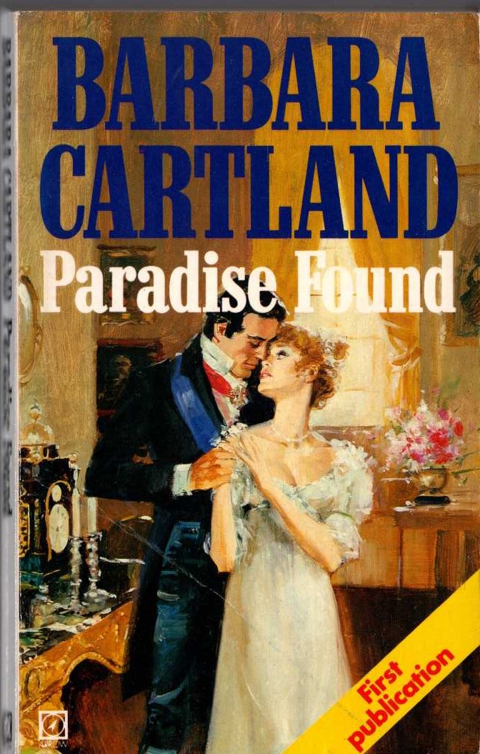 Barbara Cartland  PARADISE FOUND front book cover image