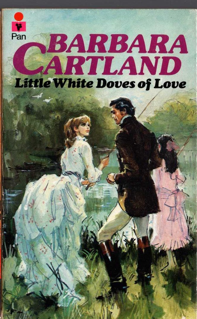 Barbara Cartland  LITTLE WHITE DOVES OF LOVE front book cover image