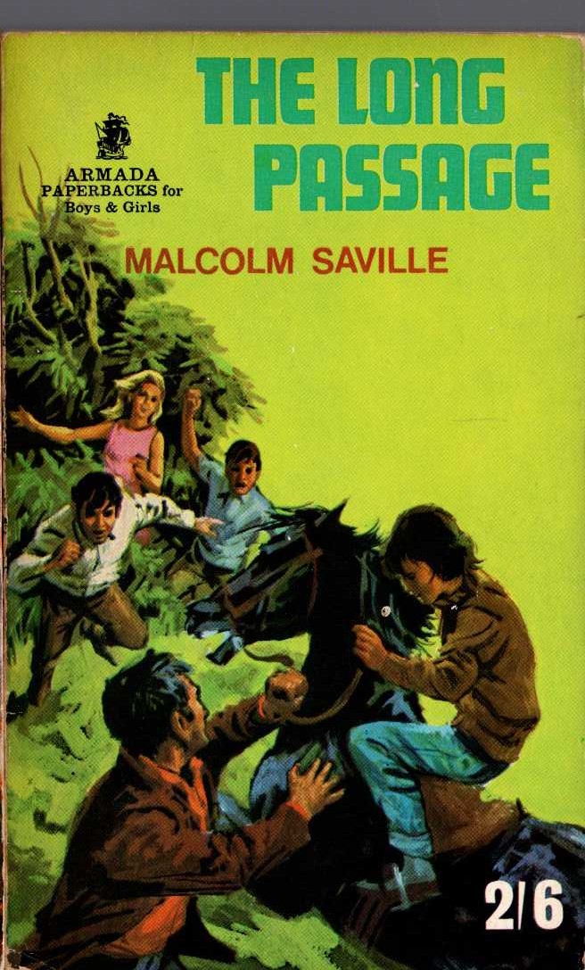 Malcolm Saville  THE LONG PASSAGE front book cover image