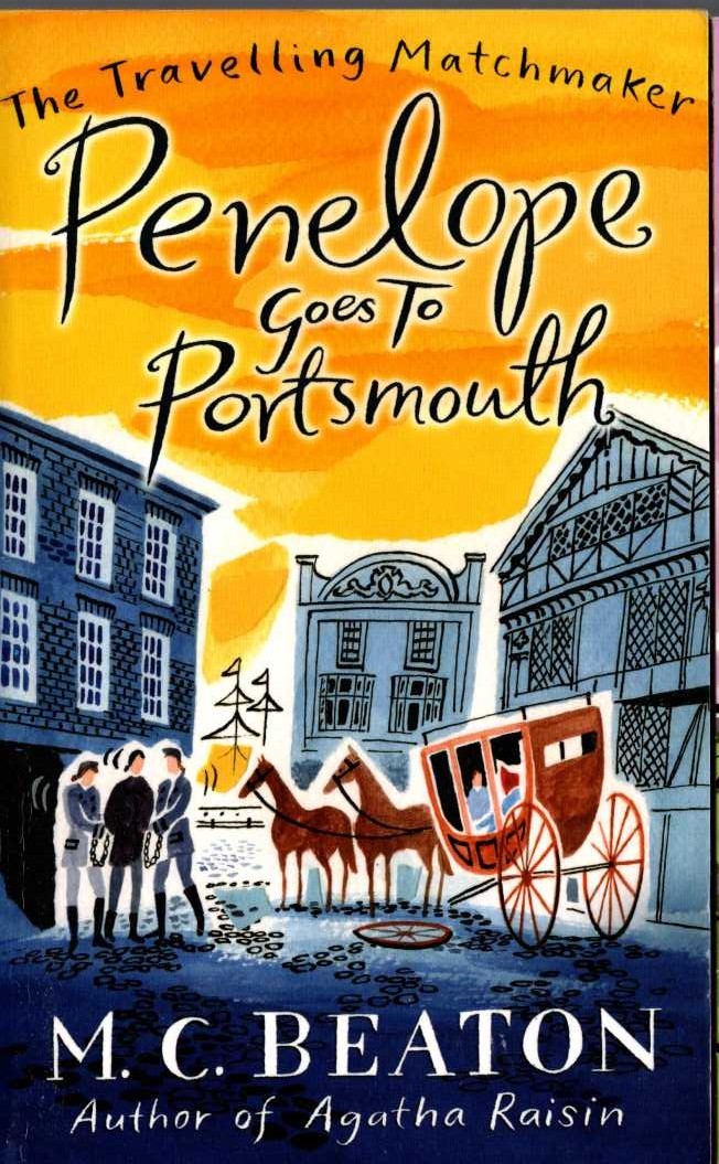 M.C. Beaton  PENELOPE GOES TO PORTSMOUTH front book cover image