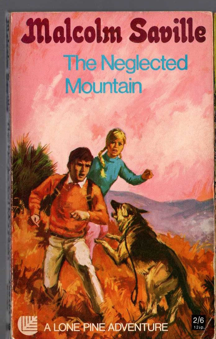 Malcolm Saville  THE NEGLECTED MOUNTAIN front book cover image