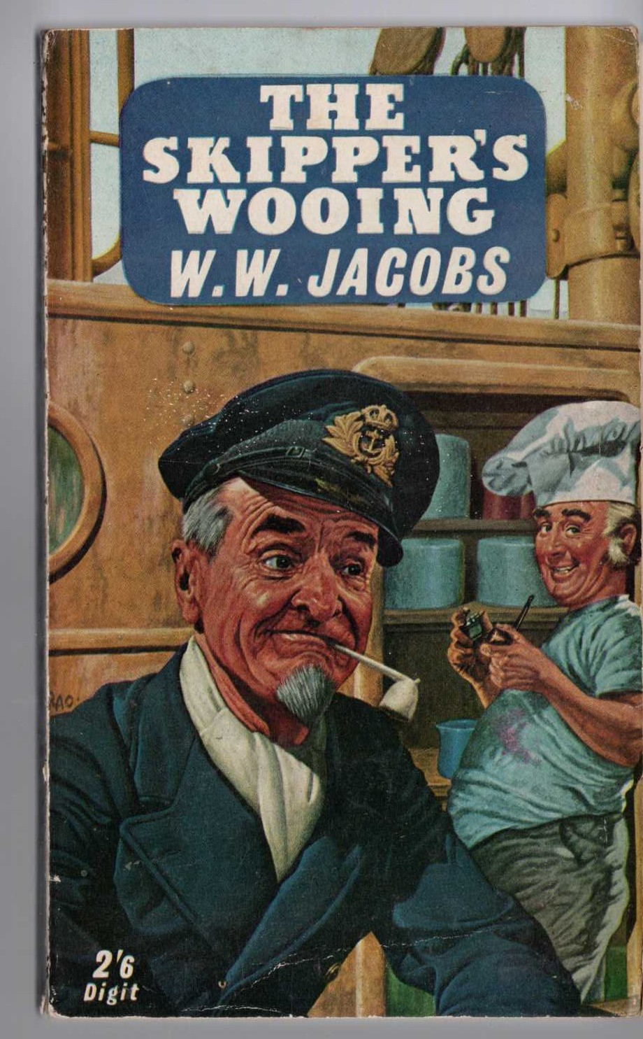 W.W. Jacobs  THE SKIPPER'S WOOING front book cover image