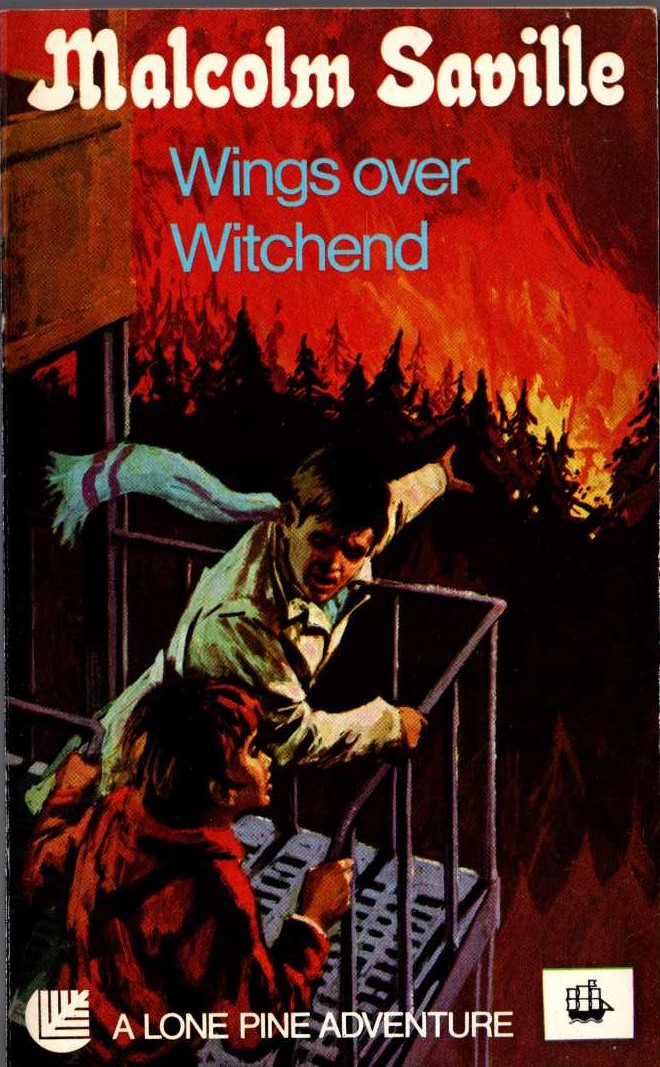 Malcolm Saville  WINGS OVER WITCHEND front book cover image
