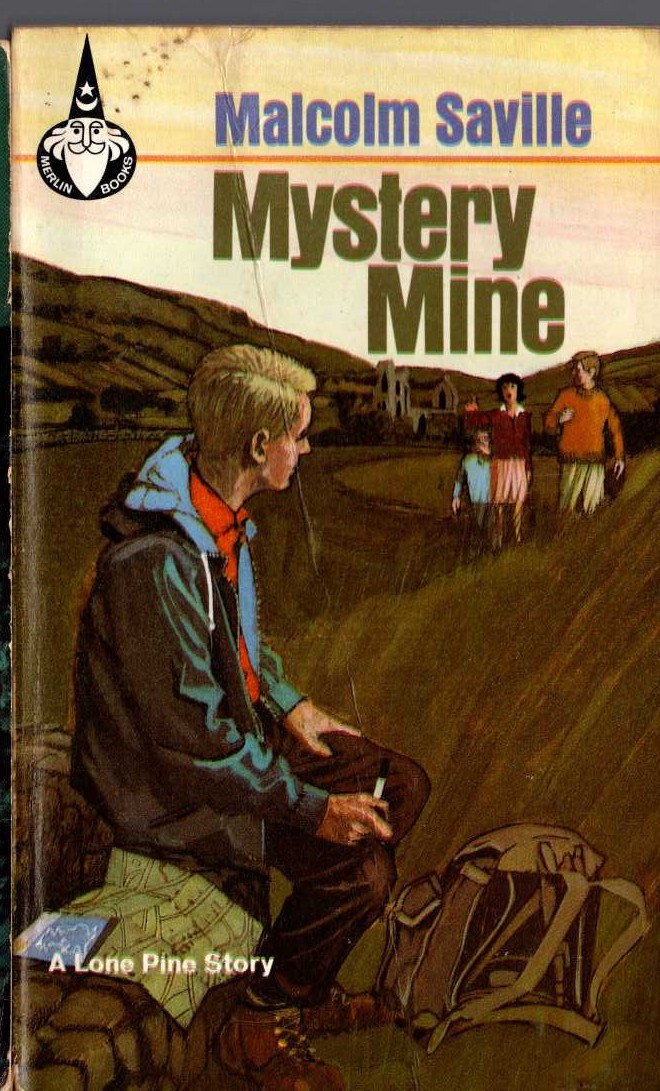 Malcolm Saville  MYSTERY MINE front book cover image