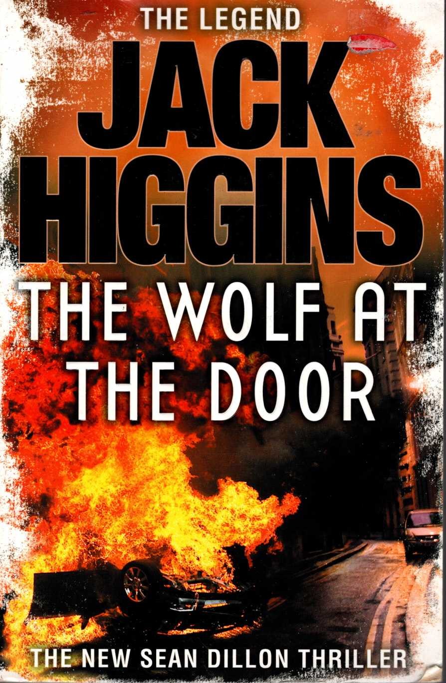 Jack Higgins  THE WOLF AT THE DOOR front book cover image