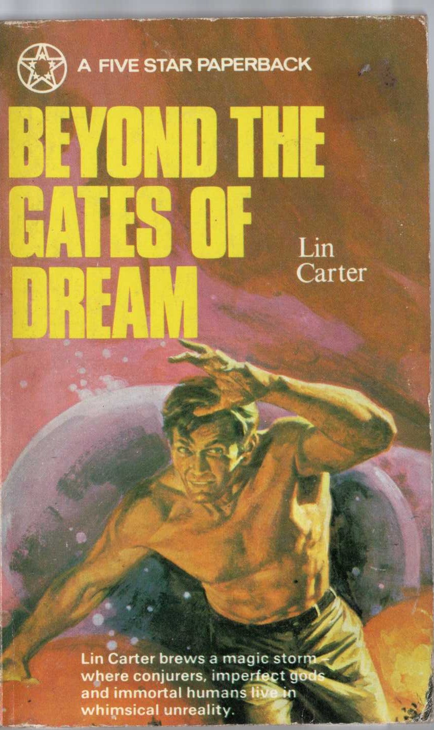 Lin Carter  BEYOND THE GATES OF DREAM front book cover image