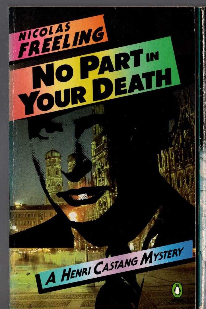 Nicolas Freeling  NO PART IN YOUR DEATH front book cover image