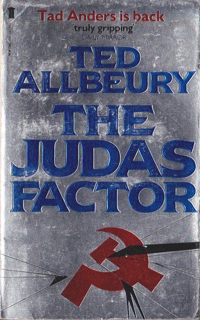 Ted Allbeury  THE JUDAS FACTOR front book cover image