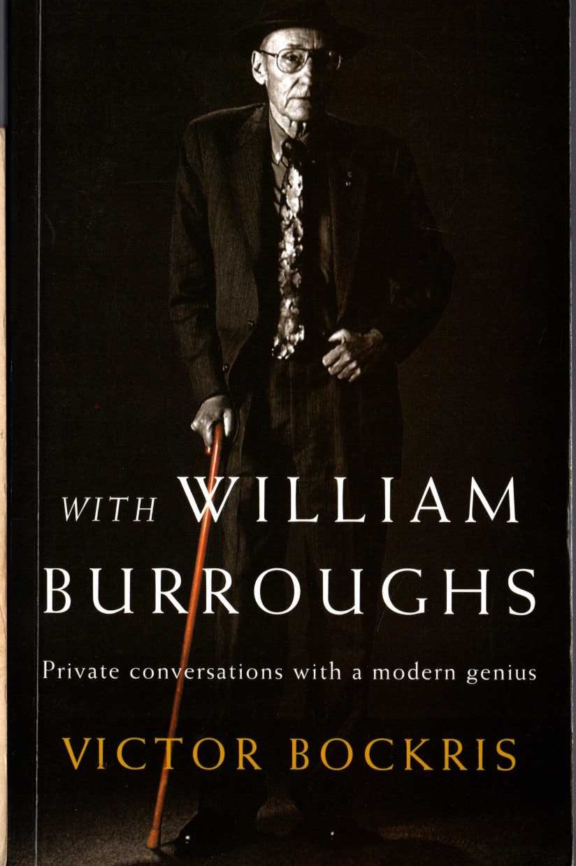 (Victor Bockris) WITH WILLIAM BURROUGHS. Private conversations with a modern genius front book cover image
