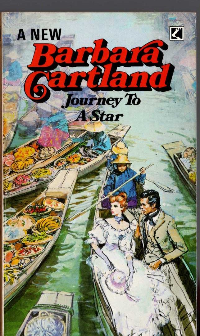 Barbara Cartland  JOURNEY TO A STAR front book cover image