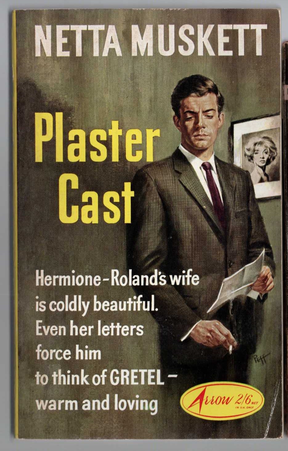 Netta Muskett  PLASTER CAST front book cover image