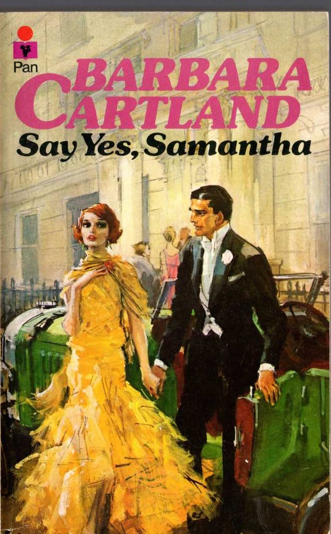 Barbara Cartland  SAY YES, SAMANTHA front book cover image