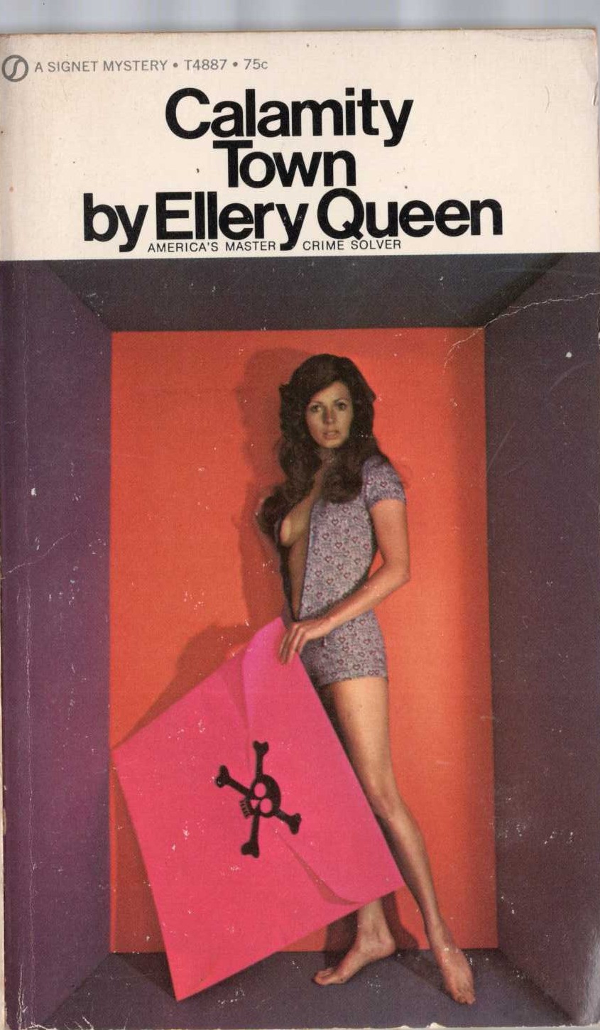 Ellery Queen  CALAMITY TOWN front book cover image