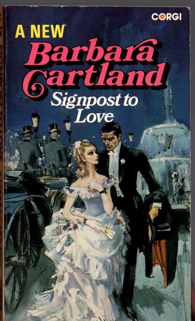 Barbara Cartland  SIGNPOSTS TO LOVE front book cover image