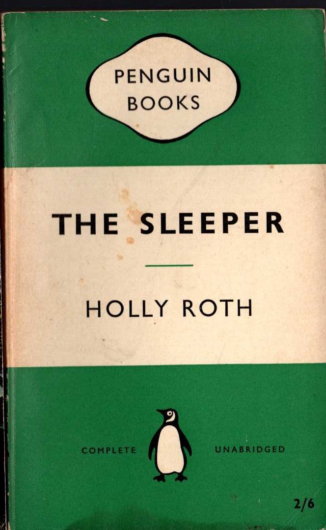 Holly Roth  THE SLEEPER front book cover image