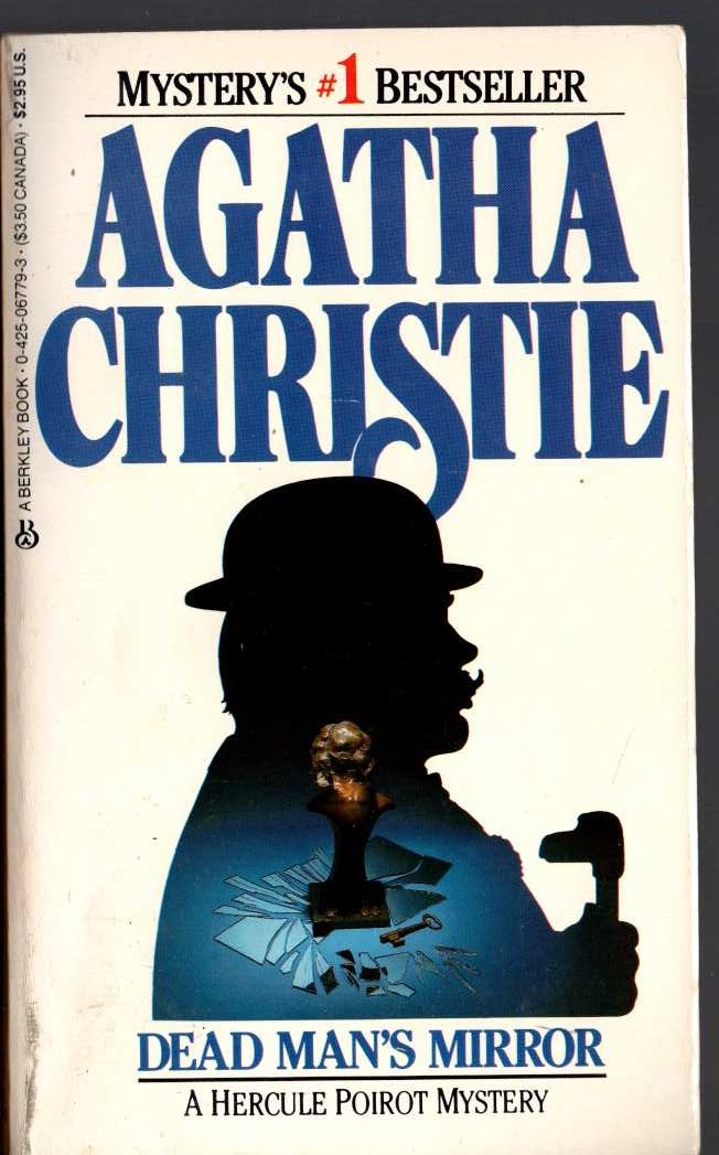 Agatha Christie  DEAD MAN'S MIRROR front book cover image
