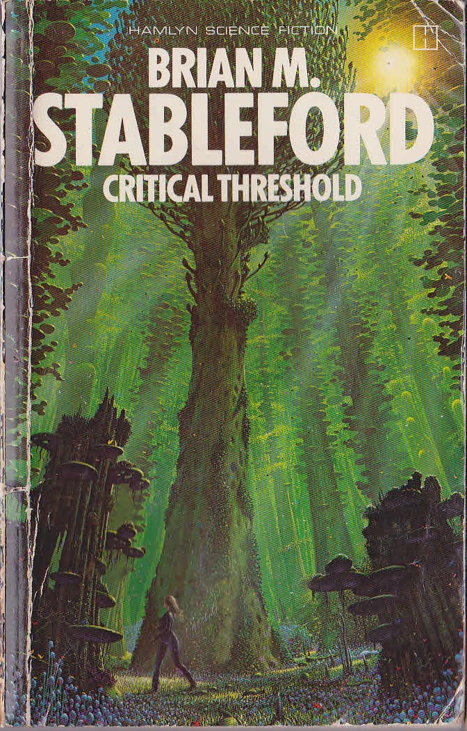 Brian M. Stableford  CRITICAL THRESHOLD front book cover image
