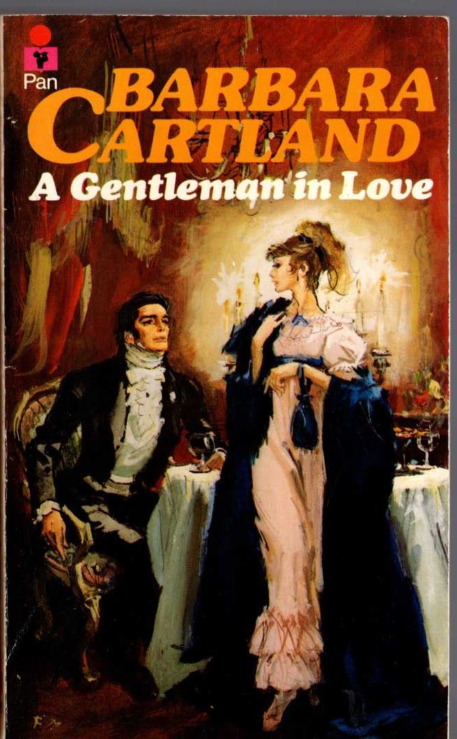 Barbara Cartland  A GENTLEMAN IN LOVE front book cover image