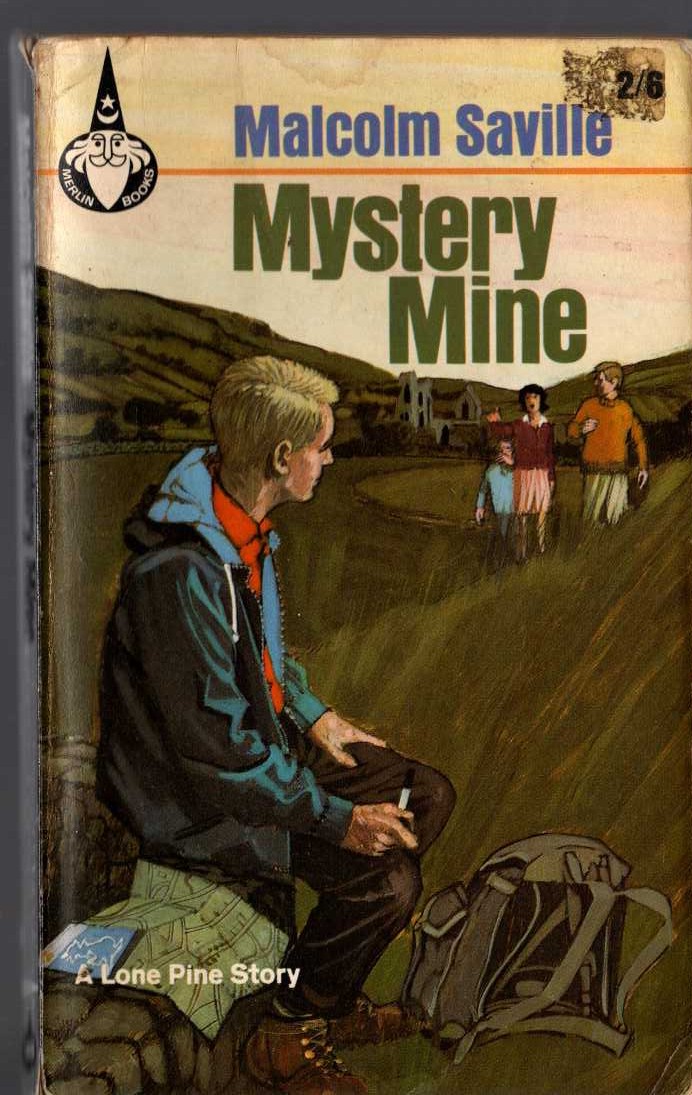 Malcolm Saville  MYSTERY MINE front book cover image