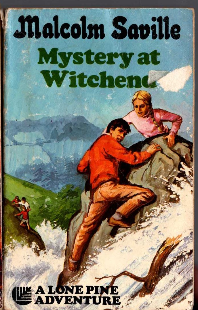 Malcolm Saville  MYSTERY AT WITCHEND front book cover image