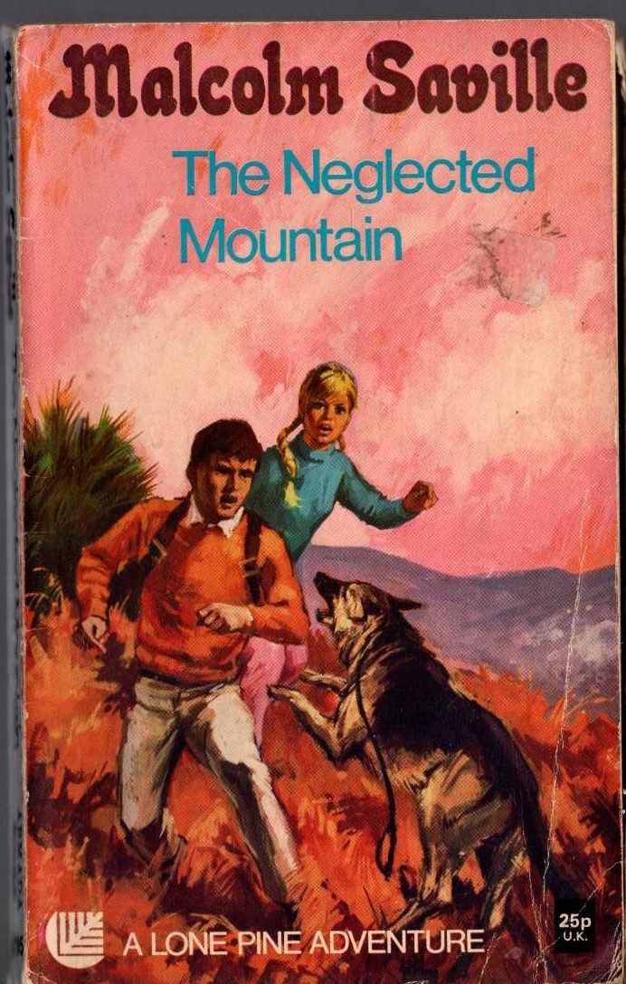 Malcolm Saville  THE NEGLECTED MOUNTAIN front book cover image