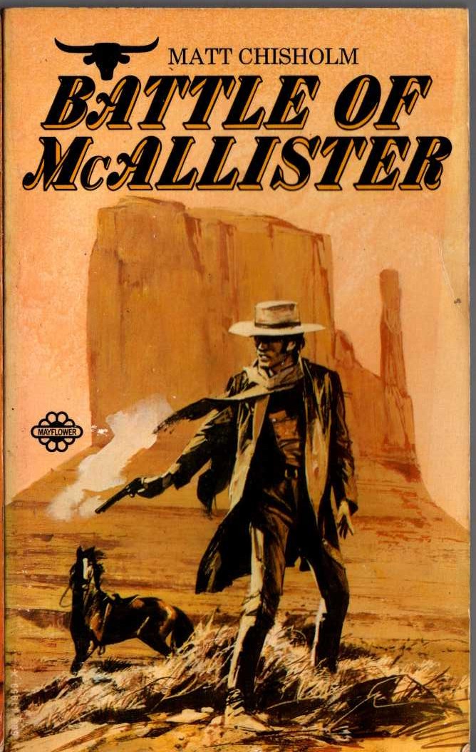 Matt Chisholm  BATTLE OF McALLISTER front book cover image