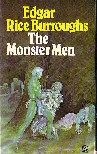 Edgar Rice Burroughs  THE MONSTER MEN front book cover image