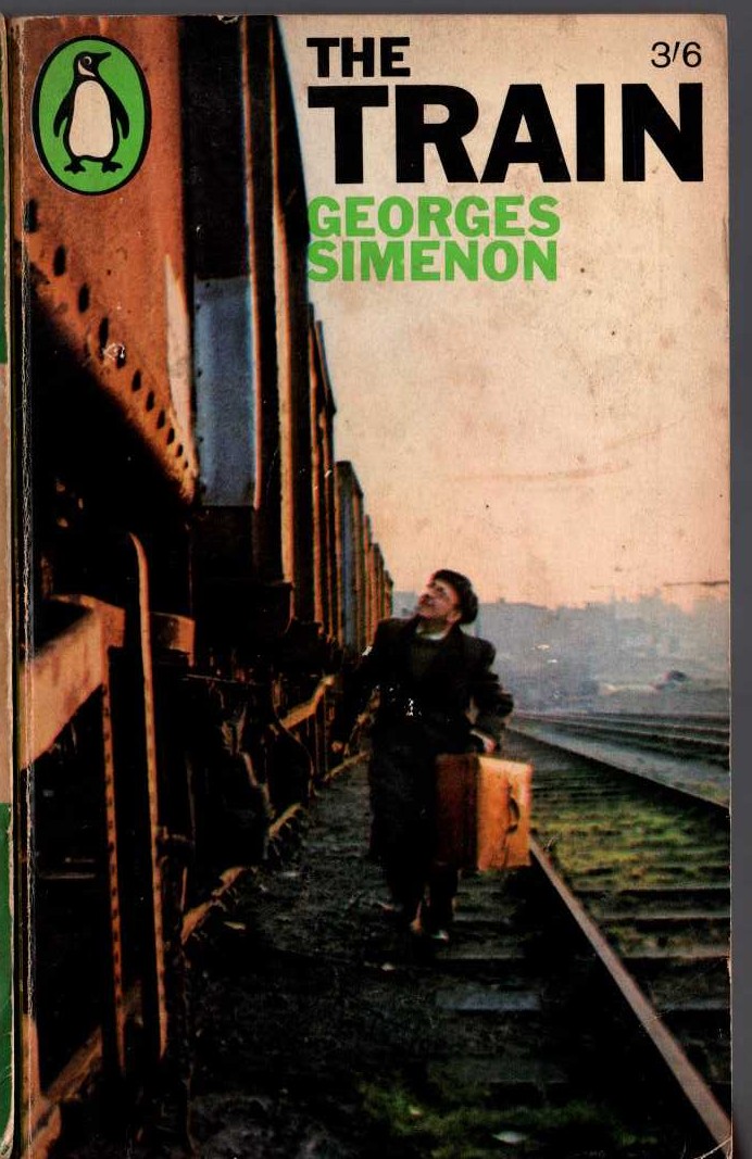 Georges Simenon  THE TRAIN front book cover image