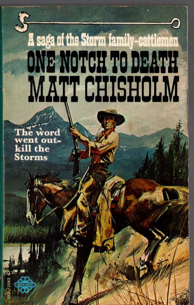 Matt Chisholm  ONE NOTCH TO DEATH front book cover image