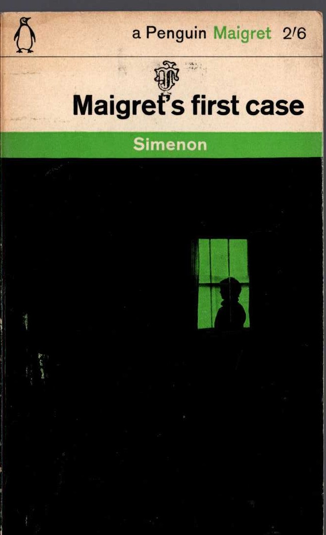 Georges Simenon  MAIGRET'S FIRST CASE front book cover image