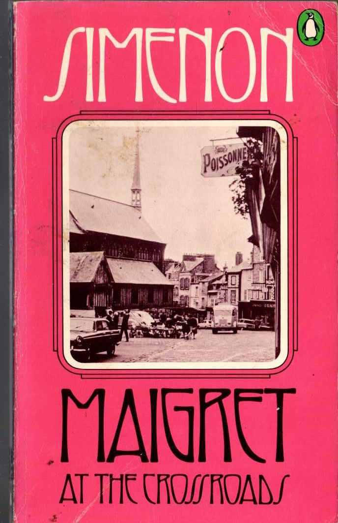 Georges Simenon  MAIGRET AT THE CROSSROADS front book cover image