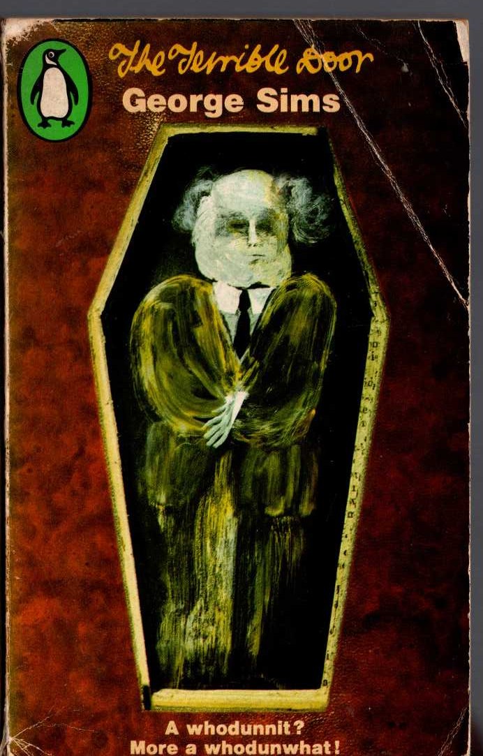 George Sims  THE TERRIBLE DOOR front book cover image