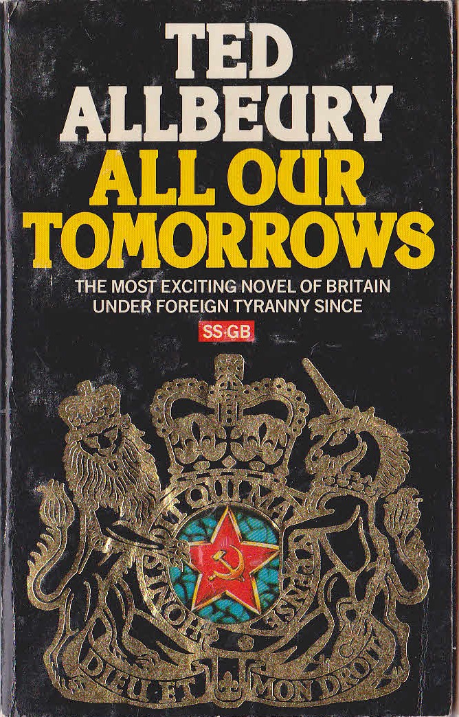 Ted Allbeury  ALL OUR TOMORROWS front book cover image