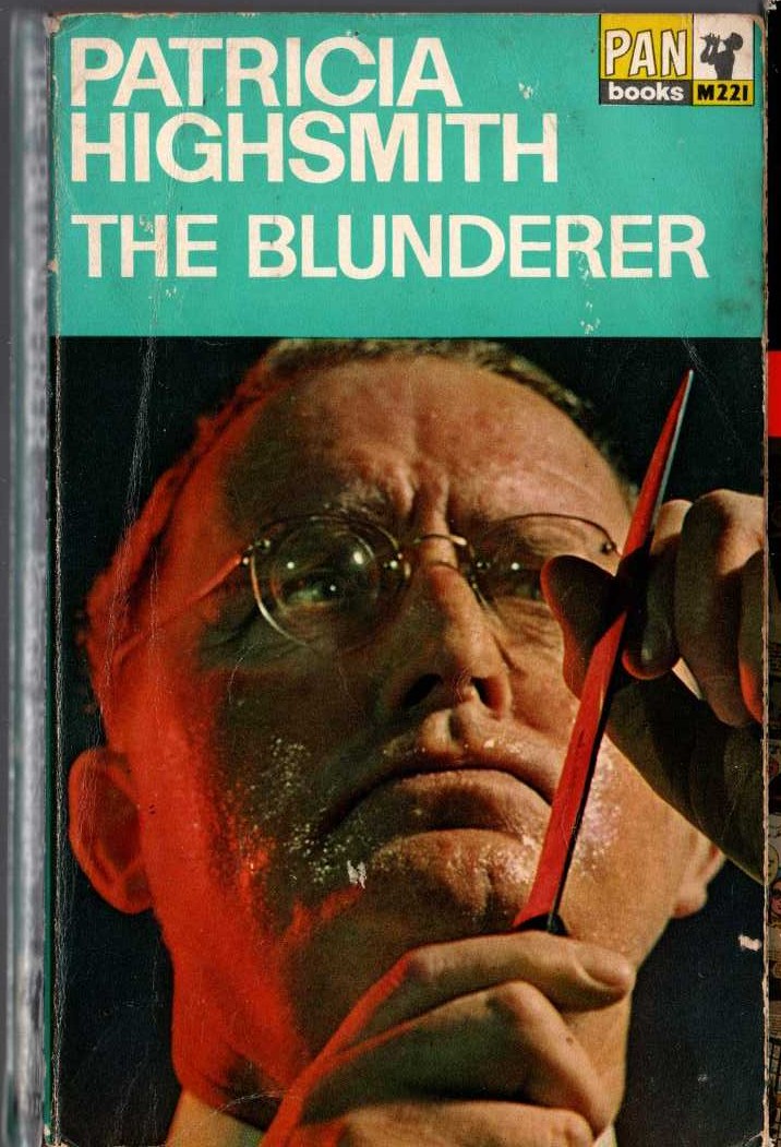Patricia Highsmith  THE BLUNDERER front book cover image