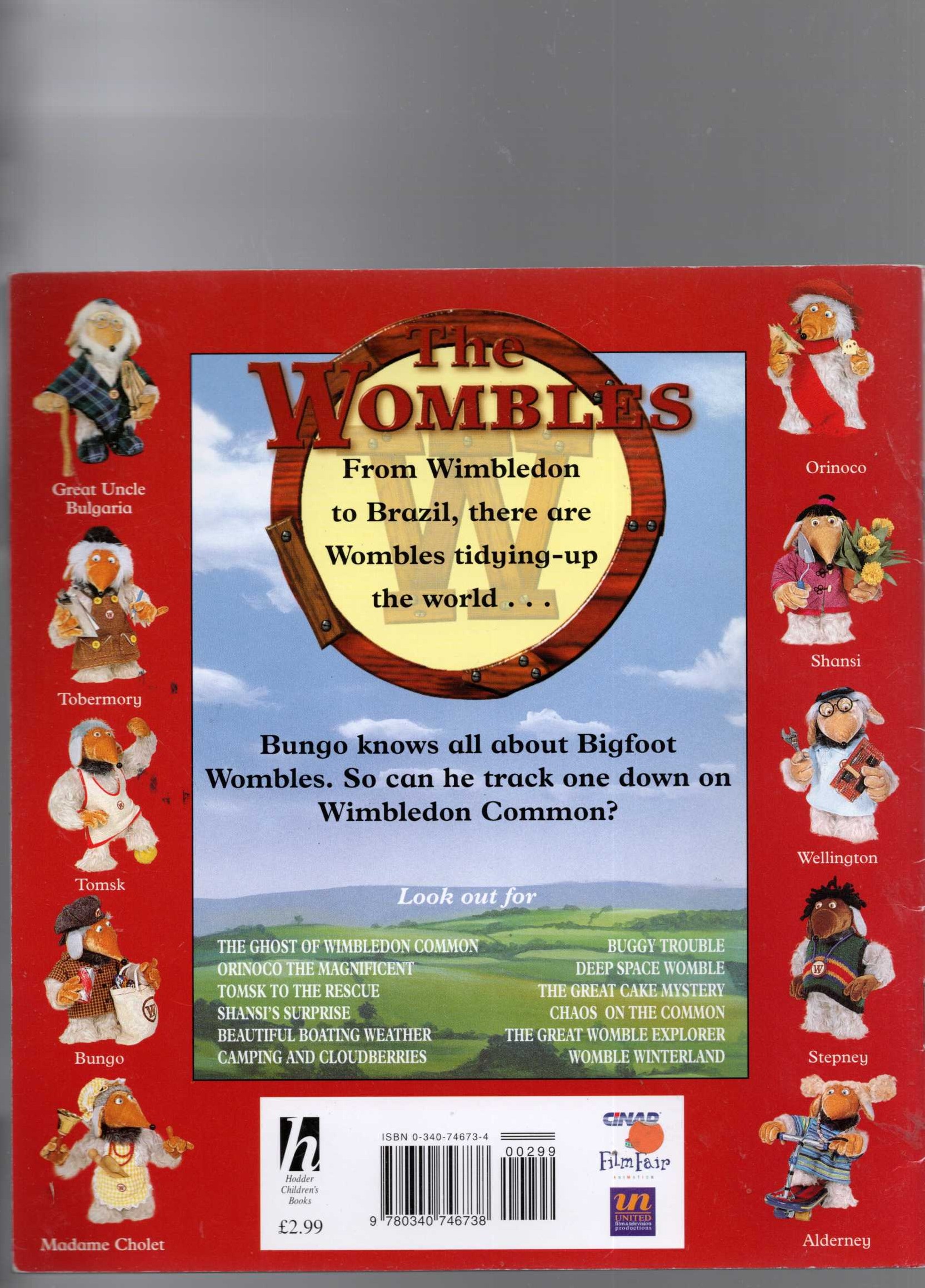 Elisabeth Beresford (adapts) THE WOMBLES: THE BIGFOOT WOMBLE magnified rear book cover image