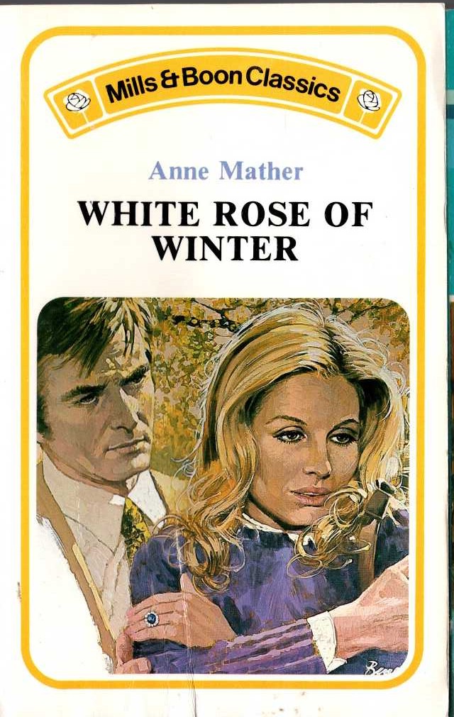 Anne Mather  WHITE ROSE OF WINTER front book cover image