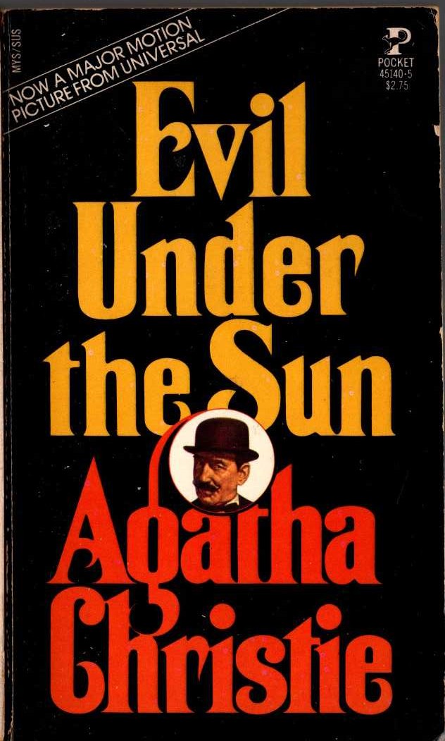 Agatha Christie  EVIL UNDER THE SUN (Film tie-in) front book cover image