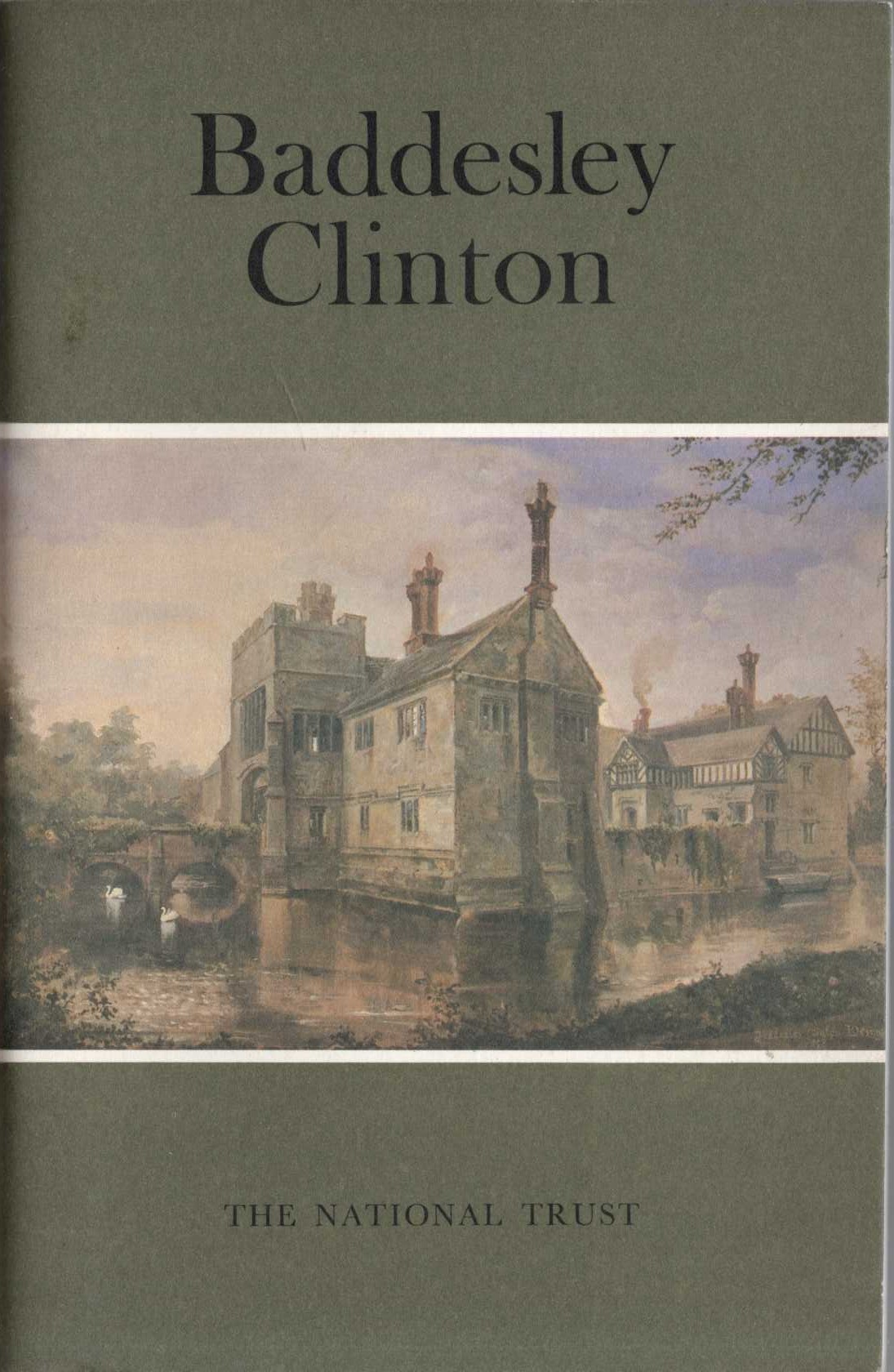 
\ BADDESLEY CLINTON by The National Trust front book cover image