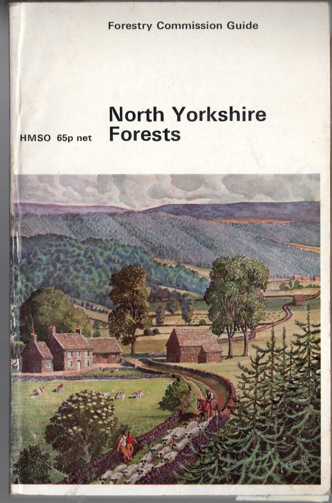 \ NORTH YORKSHIRE FORESTS The Forestry Commission front book cover image