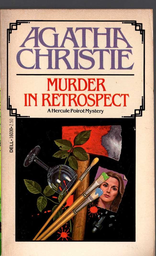 Agatha Christie  MURDER IN RETROSPECT front book cover image