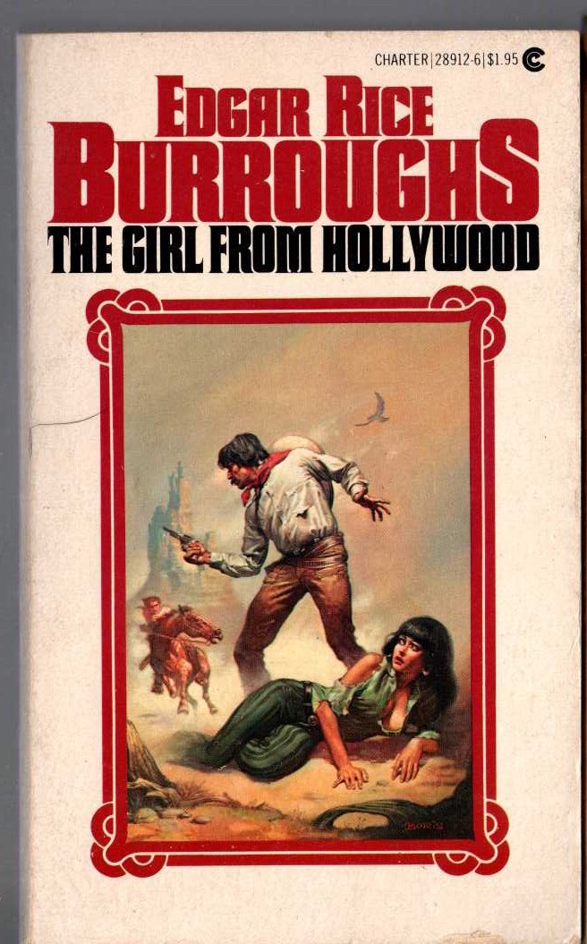 Edgar Rice Burroughs  THE GIRL FROM HOLLYWOOD front book cover image